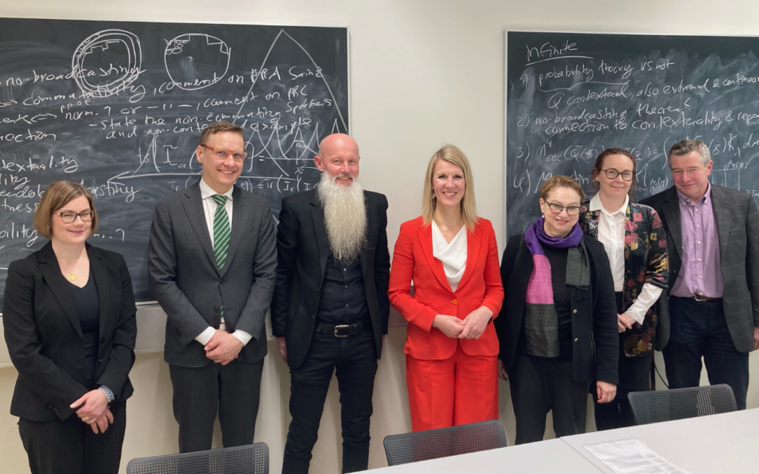 Finland’s minister of science and culture at the GQC